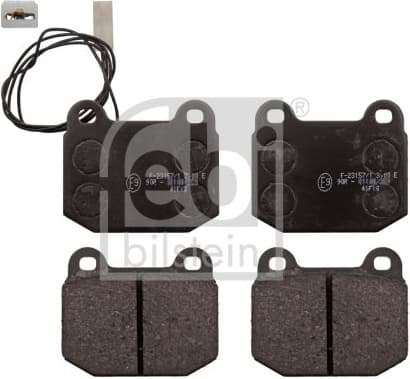 Brake Pad Set, disc brake 116007
