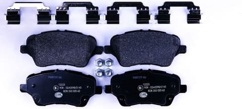 Brake Pad Set, disc brake 8DB 355 020-621