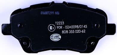 Brake Pad Set, disc brake 8DB 355 020-621 - image 2