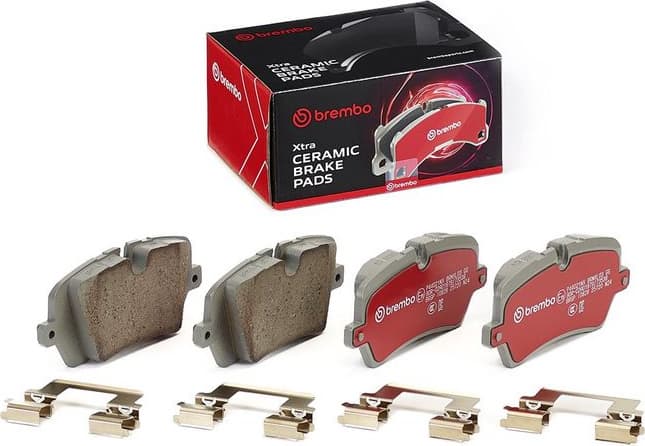 Brake Pad Set, disc brake XTRA LINE - Ceramic P44021NX