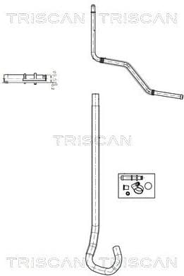 Hydraulic Hose, steering 8516 16033