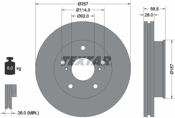 Brake Disc PRO 92236003