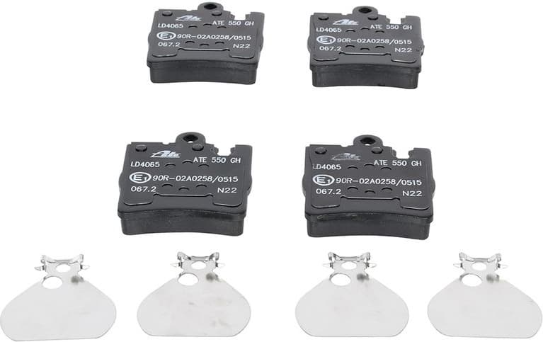 Brake Pad Set, disc brake ATE Ceramic 13.0470-4065.2 - image 2