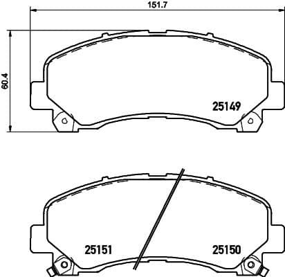 Brake Pad Set, disc brake 8DB 355 020-171 - image 3