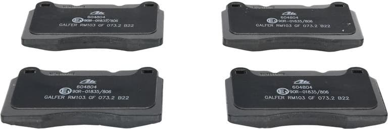 Brake Pad Set, disc brake 13.0460-4804.2 - image 2
