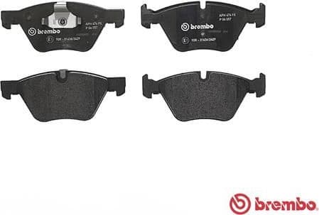 Brake Pad Set, disc brake PRIME LINE P06057 - image 4