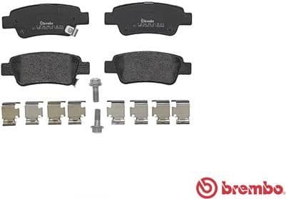 Brake pads rear, Top Quality P28046 - image 4