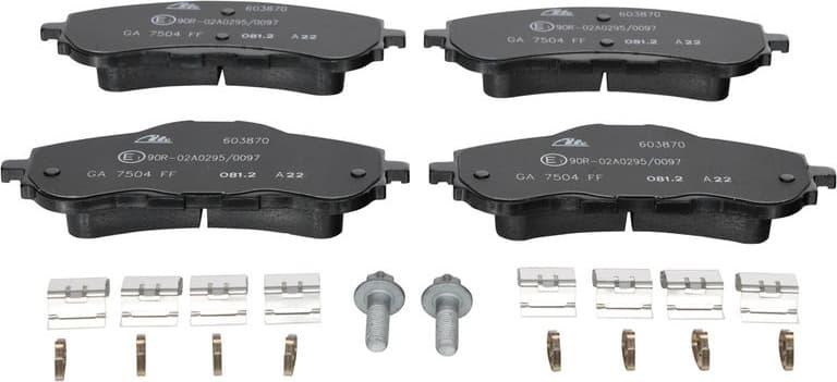Brake Pad Set, disc brake 13.0460-3870.2 - image 2