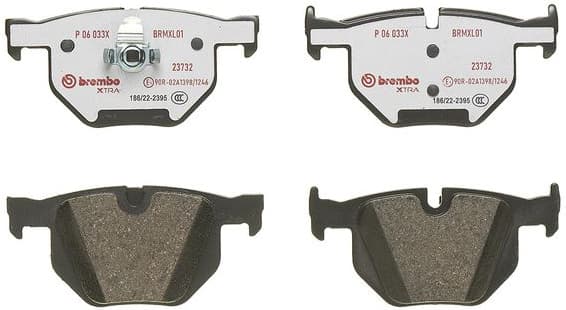 Brake Pad Set, disc brake XTRA LINE P06033X - image 4