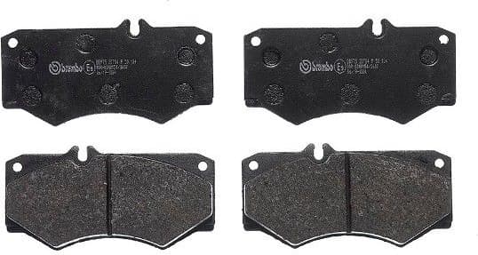 Brake pads front, Top Quality P50134 - image 4