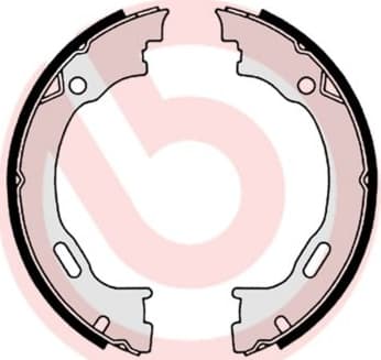 Brake shoes handbrake, Top Quality S50516 - image 3