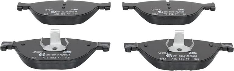 Brake Pad Set, disc brake ATE Ceramic 13.0470-7267.2 - image 3