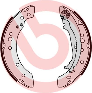Brake Shoe Set ESSENTIAL LINE S54521 - image 3