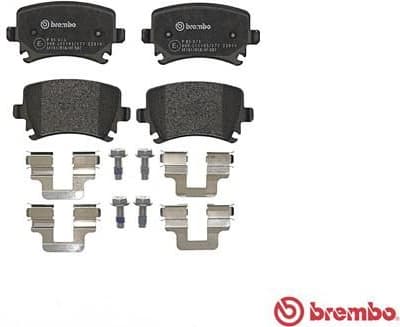 Brake pads rear, Top Quality P85073 - image 3