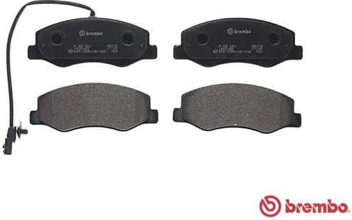Brake pads front=rear, Premium Quality P68061 - image 4
