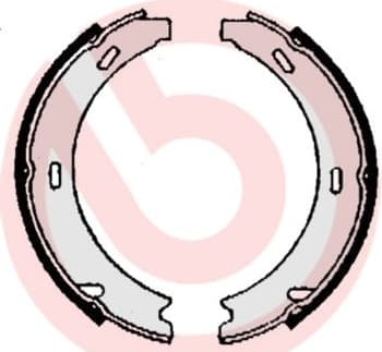 Brake Shoe Set, parking brake ESSENTIAL LINE S50508 - image 3