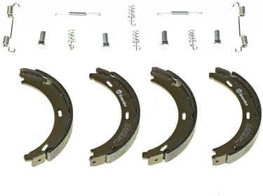 Brake shoes handbrake, Top Quality S50502 - image 4