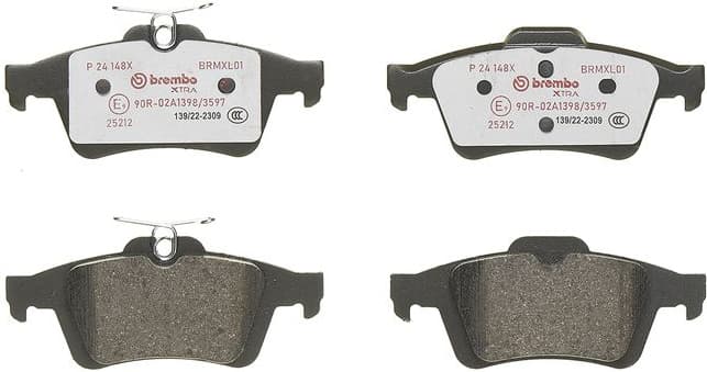 Brake Pad Set, disc brake XTRA LINE P24148X - image 4