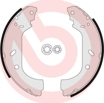 Brake Shoe Set ESSENTIAL LINE S23517 - image 3