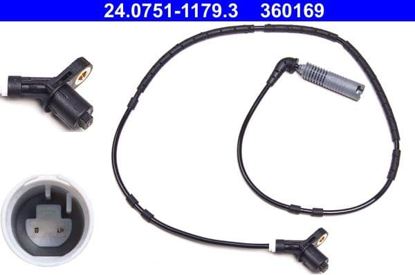 Sensor, wheel speed 24.0751-1179.3 - image 2