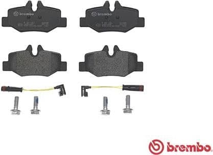 Brake pads rear, Top Quality P50051 - image 4