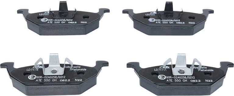 Brake Pad Set, disc brake ATE Ceramic 13.0470-7111.2 - image 3