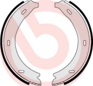 Brake Shoe Set, parking brake ESSENTIAL LINE S50509 - image 3
