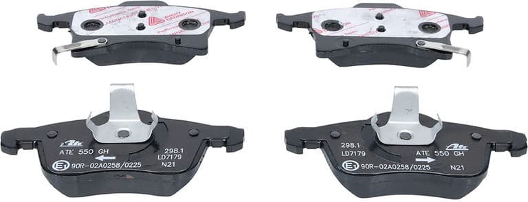 Brake Pad Set, disc brake ATE Ceramic 13.0470-7179.2 - image 2