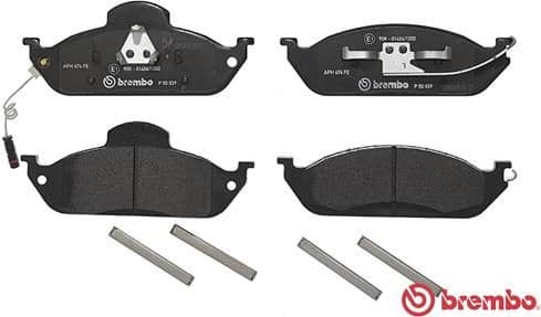 Brake Pad Set, disc brake PRIME LINE P50039 - image 3