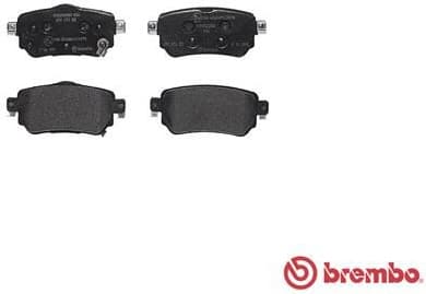 Brake pads rear, Top Quality P56098 - image 4