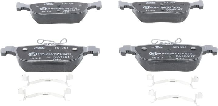 Brake Pad Set, disc brake 13.0460-7354.2 - image 2