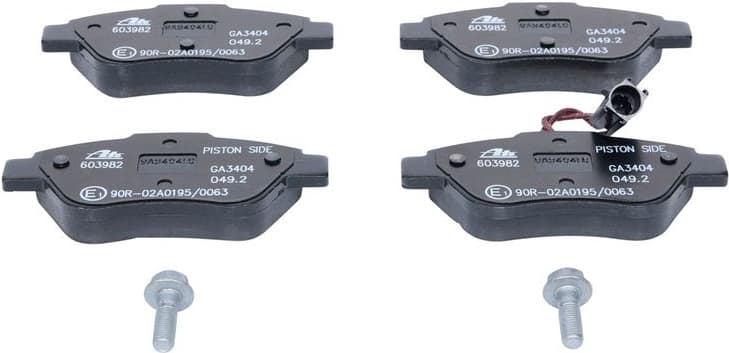 Brake Pad Set, disc brake 13.0460-3982.2 - image 3