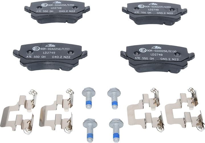 Brake Pad Set, disc brake ATE Ceramic 13.0470-2749.2 - image 5