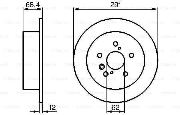 Brake Disc 0986479200