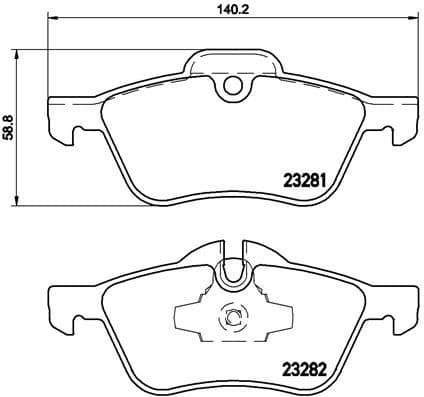 Brake Pad Set, disc brake PRIME LINE P06030