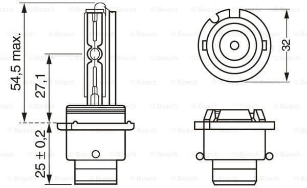Bulb, headlight Xenon HID WS 1987302903 - image 5