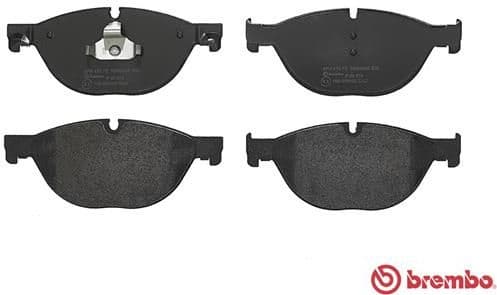 Brake pads front, Top Quality P06076 - image 2