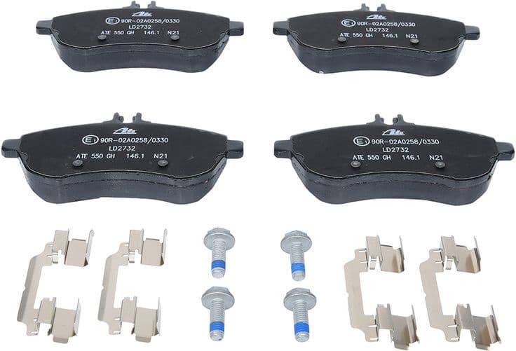 Brake Pad Set, disc brake ATE Ceramic 13.0470-2732.2 - image 3