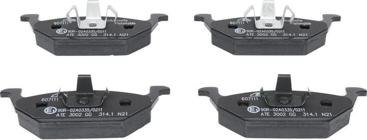Brake Pad Set, disc brake 13.0460-7111.2 - image 3