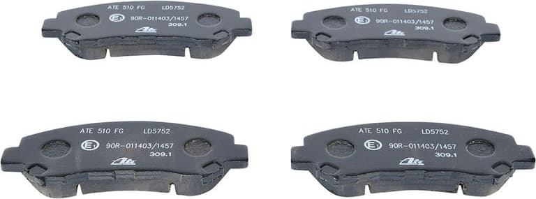 Brake Pad Set, disc brake ATE Ceramic 13.0470-5752.2 - image 3