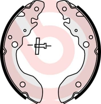 Brake Shoe Set ESSENTIAL LINE S 79 520