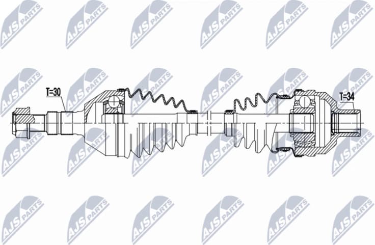 Drive Shaft NPW-PL-165