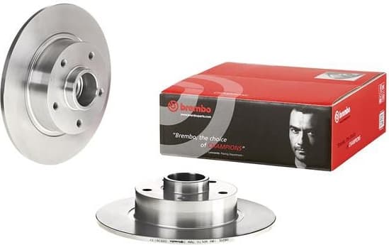 Brake Disc PRIME LINE - With Bearing Kit 08.B391.37 - image 4