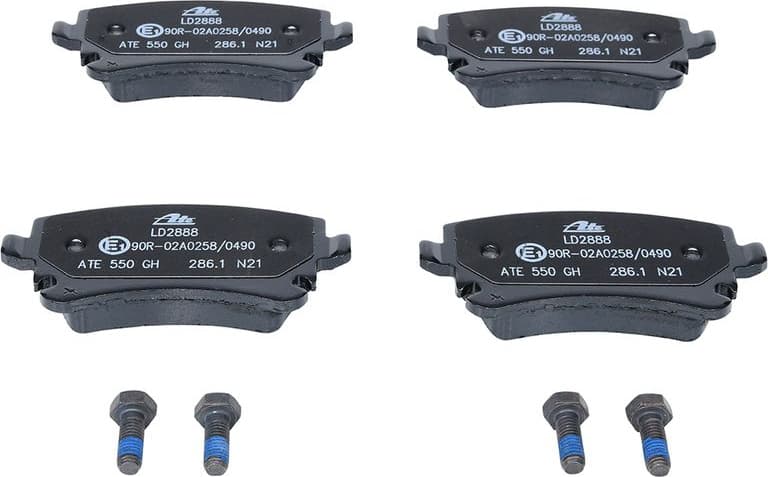 Brake Pad Set, disc brake ATE Ceramic 13.0470-2888.2 - image 2