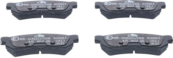 Brake Pad Set, disc brake 13046056632 - image 2