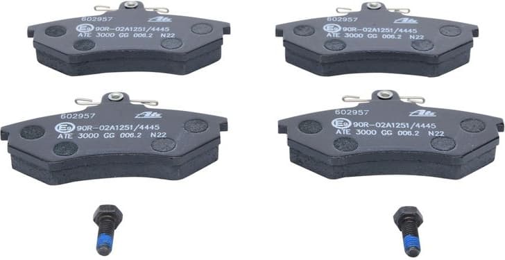 Brake Pad Set, disc brake 13.0460-2957.2 - image 3