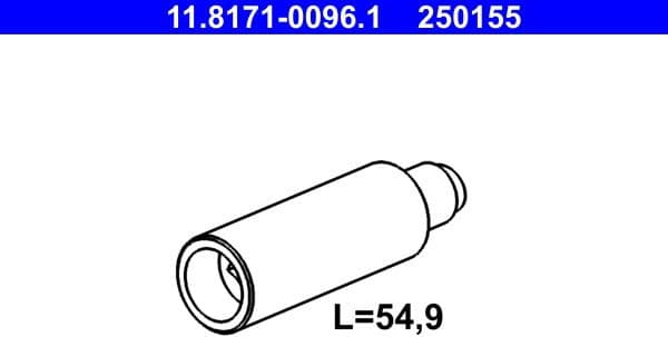 Brake caliper guide repkit 11.8171-0096.1 - image 2
