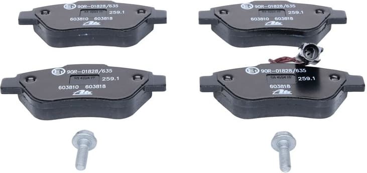 Brake Pad Set, disc brake 13.0460-3818.2 - image 3