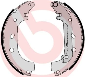 Brake shoes, Top Quality S24539 - image 3