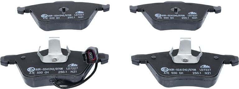 Brake Pad Set, disc brake ATE Ceramic 13.0470-7227.2 - image 3